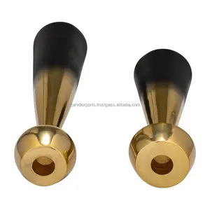 Farol Vertical de Bambú de Lujo para Decoración del Hogar, Decoración Navideña Hecha a Mano, Revestimiento de Bronce, Personalizado, Zahid Exports India - Product Image 3