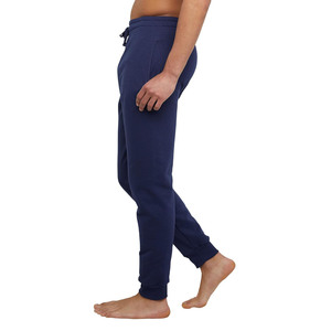 Pantalon de jogging taille haute 100 % coton pour homme, style streetwear décontracté, poches surdimensionnées, uni, polyester - Product Image 4