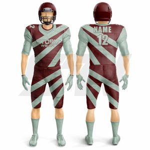 Uniforme de Fútbol Americano Personalizado para Equipos, Jersey de Fútbol Americano Sublimado Premium, Proveedor de Ropa Deportiva para Equipos de Fútbol Americano - Product Image 1