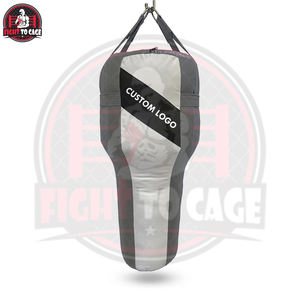Heavy Big Bag Uppercut Punch Bags Genuine Leather EPE Filled Heavy-Duty Shock Absorption Tear Resistant Punching Bags - Product Image 4