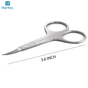 Ciseaux de manucure en acier inoxydable courbé avec manche en acier, nouvelle arrivée, durable, pour éliminer les peaux mortes des ongles des pieds - Meilleure vente - Product Image 2