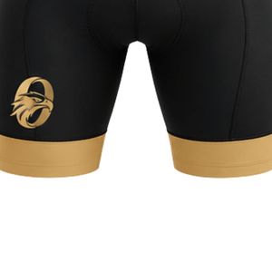 Men's Black Gold Cycling Shorts Padded Bicycle Shorts Performance Riding Bottoms <b>Road</b> Bike Sportswear Outdoor Cycling - Product Image 3