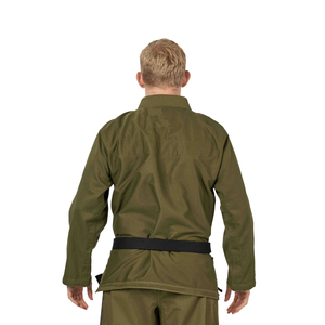 Uniforme de Karate Transpirable de Color Sólido Personalizable para Hombre, de Alta Calidad, Ligero, con Logotipo Frontal, Precio Económico - Product Image 3