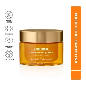 Crème Visage Anti-Âge OEM à Marque Blanche avec Peptides et Niacinamide – Crème Hydratante Raffermissante et Réparatrice Anti-Rides en Gros - Product Image 2