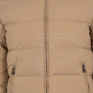 2024 ODM conception de Logo personnalisé hommes décontracté léger bouffant veste à capuche haute rue longue longueur hiver manteau support grande taille - Product Image 4