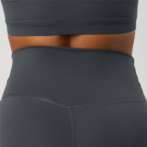 Wholesale Rate High Quality Breathable Mid Waist Workout <b>Leggings</b> Plus Size <b>Women</b> Casual Fitness Wear Solid <b>Pattern</b> High Quality - Product Image 5
