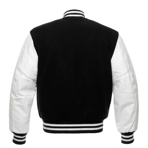 Stonefield Manufacturing Geometric Patchwork Reversible Thick Varsity <b>Jacket</b>-100% Wool Hooded <b>Waterproof</b> Streetwear <b>Winter</b> - Product Image 3