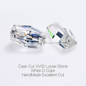 Forma especial Octagon Cut Lab Grwon Diamond Pass Tester Color blanco Hpht Cvd Piedras sueltas Diamante para hacer joyas - Product Image 3