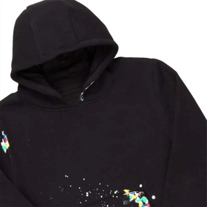 Fabricants sur mesure, survêtement d'hiver imprimé personnalisé pour enfants, ensemble de 2 pièces à capuche, antibactérien, unisexe, service OEM - Product Image 3