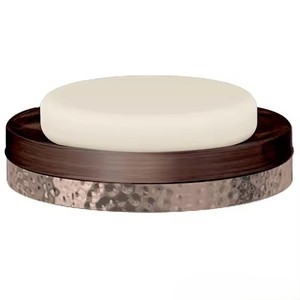 Porte-savon moderne en acier inoxydable, élégant support à savon en métal pour la décoration de la maison - Product Image 2