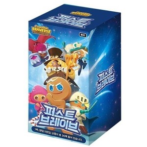 Cookie Run Braverse First Brave Booster Pack Vol.1-30-Pack Caja de Cartas Coleccionables - Product Image 1