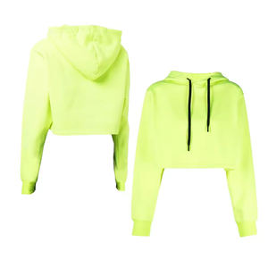 Ensemble de sweats à capuche courts personnalisés pour femmes, pull zippé en polaire pour femmes, sweats à capuche pour femmes, crop top à capuche pour femmes - Product Image 5