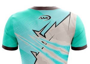 Unisex <b>Polyester</b> Sublimation <b>Tshirt</b> Streetwear Soild Short Sleeved Breathable Training Quick Dry Fit Blank Sport <b>Tshirts</b> for Men - Product Image 5