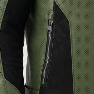 Veste de moto en cuir véritable pour homme de qualité supérieure, nouvelle arrivée, vestes de moto d'hiver, protections amovibles, personnalisables - Product Image 5