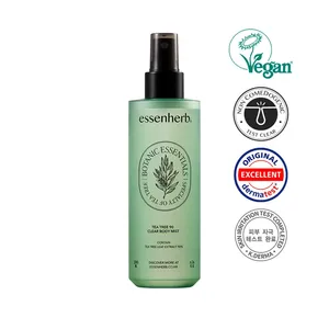 EssenHERB Good Quality Tea Tree 90 Clear Body <b>Mist</b> 210mL Herbal Extracts and Essences - Product Image 1