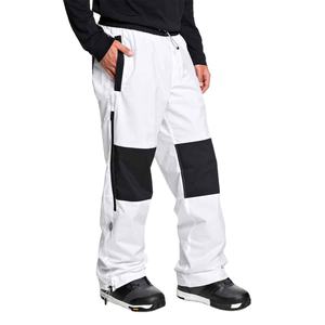 Pantalones de tela elástica softshell para todo tipo de clima con forro térmico para carreras alpinas profesionales y entrenamiento de esquí y nieve. - Product Image 1