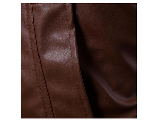 Veste d'hiver décontractée unisexe en cuir de vachette véritable de qualité supérieure OEM ODM, imperméable, respirante, séchage rapide, fermeture éclair écologique - Product Image 4