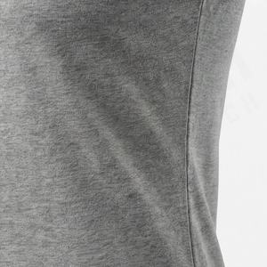 T-shirts personnalisés en coton à col rond et manches courtes, coupe oversize, pour hommes et femmes, décontractés, longueur courte, avec motifs unis - Product Image 5