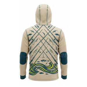Sudadera con Capucha para Pesca, Manga Larga, Ropa Deportiva para Exteriores con Protección Solar para Pesca, Camping, Senderismo, Navegación y Viajes - Product Image 3