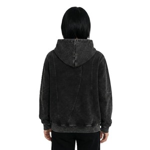 เสื้อฮู้ดดี้ผู้ชายทรงปกติ ผ้าฝ้าย 100% สีพื้น สวมใส่สบาย มีซับใน ผ้าเฟรนช์เทอร์รี่ ระบายอากาศได้ดี แห้งเร็ว คุณภาพสูง - Product Image 4