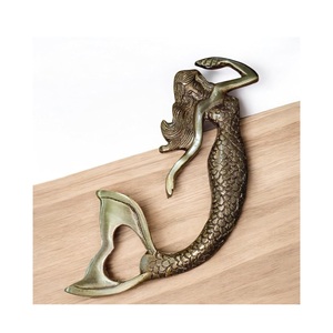 Brass Fish Bottle Opener Stylish <b>Bar</b> <b>Tool</b> & Barware Decor Heavy Duty Cap - Product Image 1