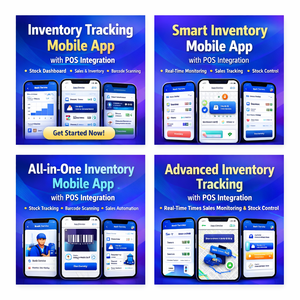 Advanced Inventory Management Mobile App with POS Integration Real-Time Tracking and Automated Stock Control - Product Image 1