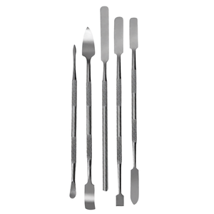 Juego de 5 Herramientas para Tallar Cera, Herramientas de Escultura de Metal y Arcilla, Herramientas de Doble Punta de Acero Inoxidable, Kit de Modelado para Laboratorio Dental - Product Image 2