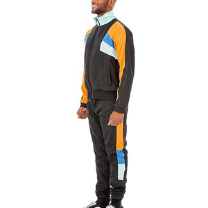 Ensemble de survêtement pour homme avec veste zippée, coupe-vent, logo personnalisé, streetwear, grandes tailles, jogging, vêtements de sport - Product Image 6