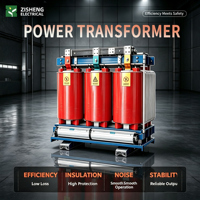Transformateur de distribution urbaine à résine coulée de type sec, 250 kVA, IEC 60076, résistant aux surcharges, éco-silencieux, à faible entretien