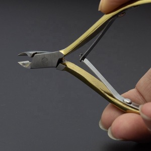 Coupe-cuticules personnalisés avec logo, en acier inoxydable, kit de coupe-cuticules, outils de manucure professionnels, coupe-cuticules de beauté - Product Image 1