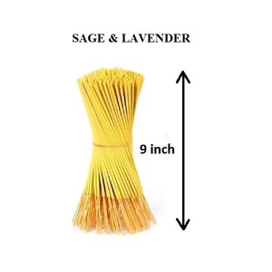 Natural <b>sage</b> & lavender Incense <b>Sticks</b> Wholesale Supply at Leading Price incense packaging box indian incense ( Yellow) - Product Image 1
