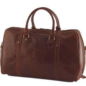 กระเป๋าเดินทางหนังแท้สไตล์เรโทร ขนาด 36-55 ลิตร พกพาสะดวก น้ำหนักเบา ทำมือ ซิปปิด ใช้ได้ทั้งชายและหญิง - Product Image 2