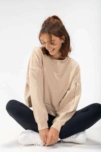 Sudadera Corta de Felpa 100% Algodón de Alta Calidad para Mujer, con Logotipo Personalizado, Tallas Grandes - Product Image 3
