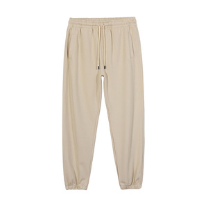 Custom Men's Streetwear Cotton <b>Track</b> <b>Pants</b> Flare Sweatpants with Loose <b>Straight</b> <b>Leg</b> & Drawstring Casual Wide <b>Leg</b> Design. - Product Image 4