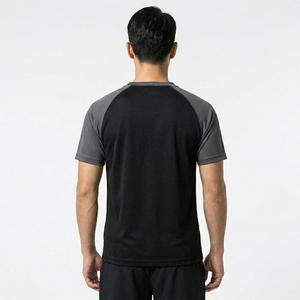 T-shirt de baseball à manches raglan style streetwear, décontracté et sportif, à manches courtes, léger, col rond, pour tous les jours - Product Image 4