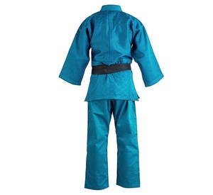 Ensemble de kimonos de karaté unisexe personnalisables de bonne qualité à manches longues 2 pièces avec ceintures de karaté Nouvelle Arrivée Polyester/Coton - Product Image 2