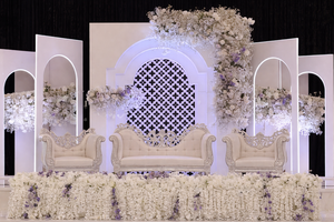 Classy and Vintage Theme Wedding Wooden Back-<b>Frame</b> Western <b>Frames</b> <b>Backdrop</b> Setup Grand Wedding Victorian Window <b>Frame</b> Stage USA - Product Image 6