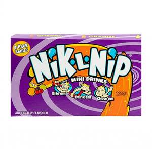 Nik-L-Nip Mini Drinks Candy Wax Bottle Juice Filled Retro Nostalgic <b>Sweet</b> Treat Bulk <b>Party</b> Snack Assorted Flavors Wholesale Pack - Product Image 2