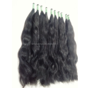Indonesian Natural Premium Top Grade 100% Virgin Remy Human Hair Extensions Bulk Straight Hair Bundles <b>Tangled</b> Free All Colors - Product Image 6