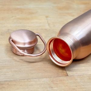 Handmade Pure <b>Copper</b> <b>Drinking</b> <b>Bottle</b> for Daily Use - Product Image 3