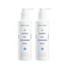 Dewytree High Amino All Cleansing Milk 200ml X 2 Prodotto liquido per la cura della pelle con ingrediente principale Spedizione gratuita - Product Image 1