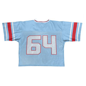 Uniforme de Práctica de Fútbol Americano Personalizado, Color Azul Claro, Transpirable, de Poliéster, Ropa Deportiva para Equipos, OEM - Product Image 2