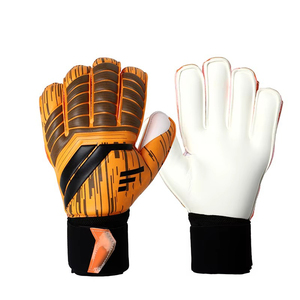 Professional Football Goalkeeper <b>Gloves</b> | High Quality | 4mm Latex Grip | Breathable Backhand | Lace-<b>Up</b> Closure | Adjustable | - Product Image 2