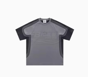 เสื้อยืดคอตตอน 100% คุณภาพสูง พิมพ์โลโก้ตามสั่ง ทรงปกติ ใส่ได้ทั้งชายและหญิง สไตล์ลำลอง แขนสั้น สำหรับฤดูร้อน ดีไซน์เรียบง่าย แห้งเร็ว - Product Image 1
