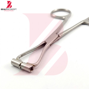 Pinzas de acero inoxidable de calidad premium de 25 cm para perforaciones corporales, personalizables con su propio logotipo, para venta al por mayor. - Product Image 5