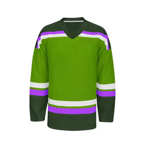 Nueva Camiseta de Hockey sobre Hielo Fácil de Lavar, Precio Económico al por Mayor, Personalizable, 100% Poliéster, Calidad Superior, Entrega Rápida - Product Image 4