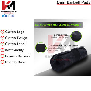 Almohadilla de espuma ajustable con velcro para barra, para sentadillas, empujes de cadera, levantamiento de pesas en gimnasio, para cuello y hombros - Product Image 4