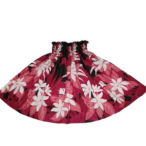 Vestido Largo de Algodón 100% para Mujer, Estilo Hawaiano, con Bordado Floral Tropical, Ligero y Fluido, Ideal para Vacaciones en la Playa o en las Islas - Product Image 5