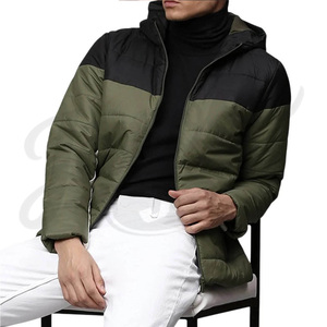 Heavyweight Puffer Jacket Windproof <b>Thermal</b> Winter Jacket for Outdoor Sports Custom Logo Puffer Jacket for Men Hooded Winter - Product Image 6