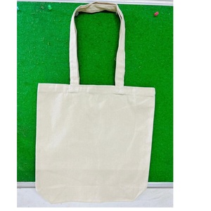 Sac fourre-tout en toile beige le plus vendu avec coutures durables, grande capacité pour femmes, étudiantes et usage quotidien - Product Image 3